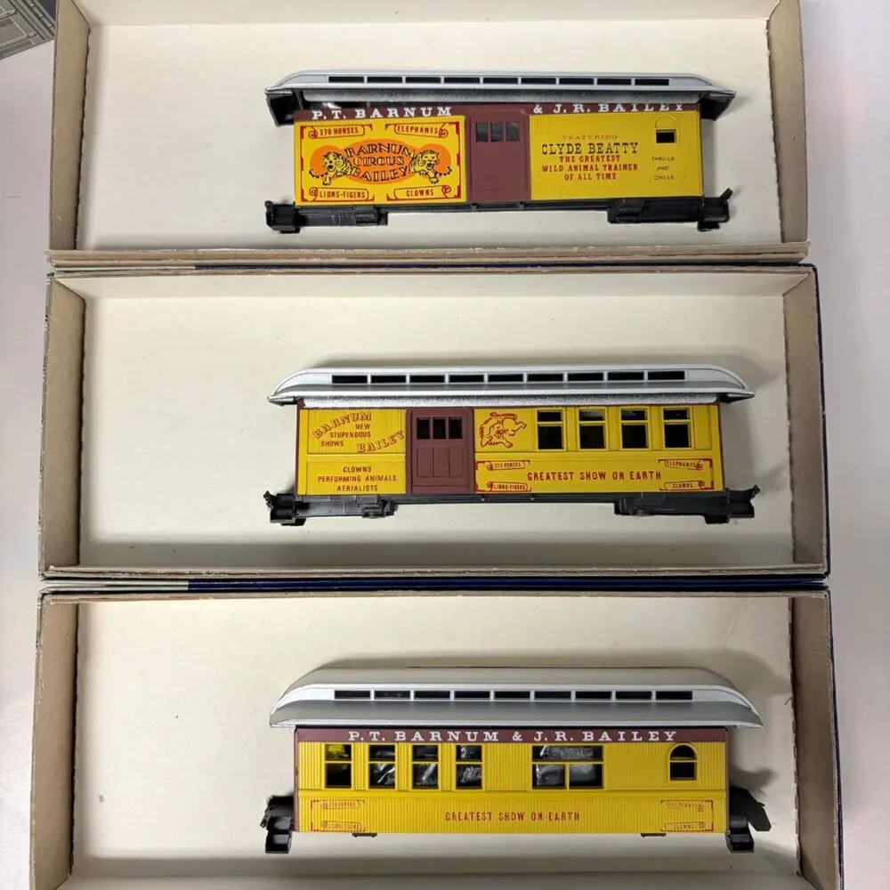 Roundhouse HO Barnum Bailey Circus 3785 3790 3795 Lot 3 Boxed Kits